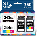 243XL 244XL Ink Cartridges Replacement - High Yield 2-Pack
