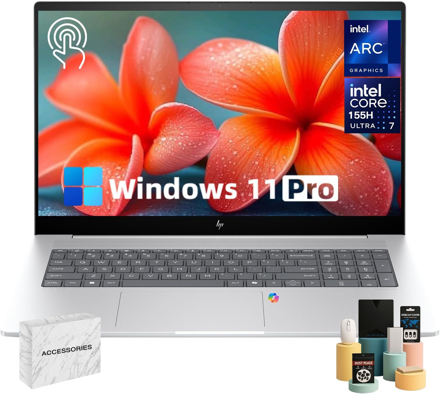 HP Envy 17.3 Touchscreen Laptop with Intel Core Ultra 7 CPU