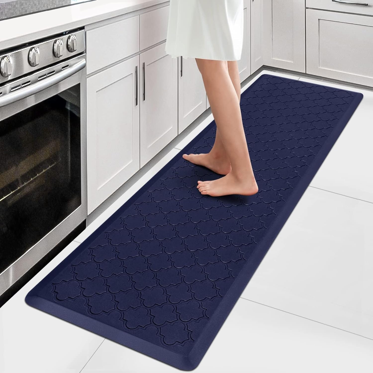 WISELIFE Kitchen Mat Cushioned Anti Fatigue Floor Mat 17.3x60