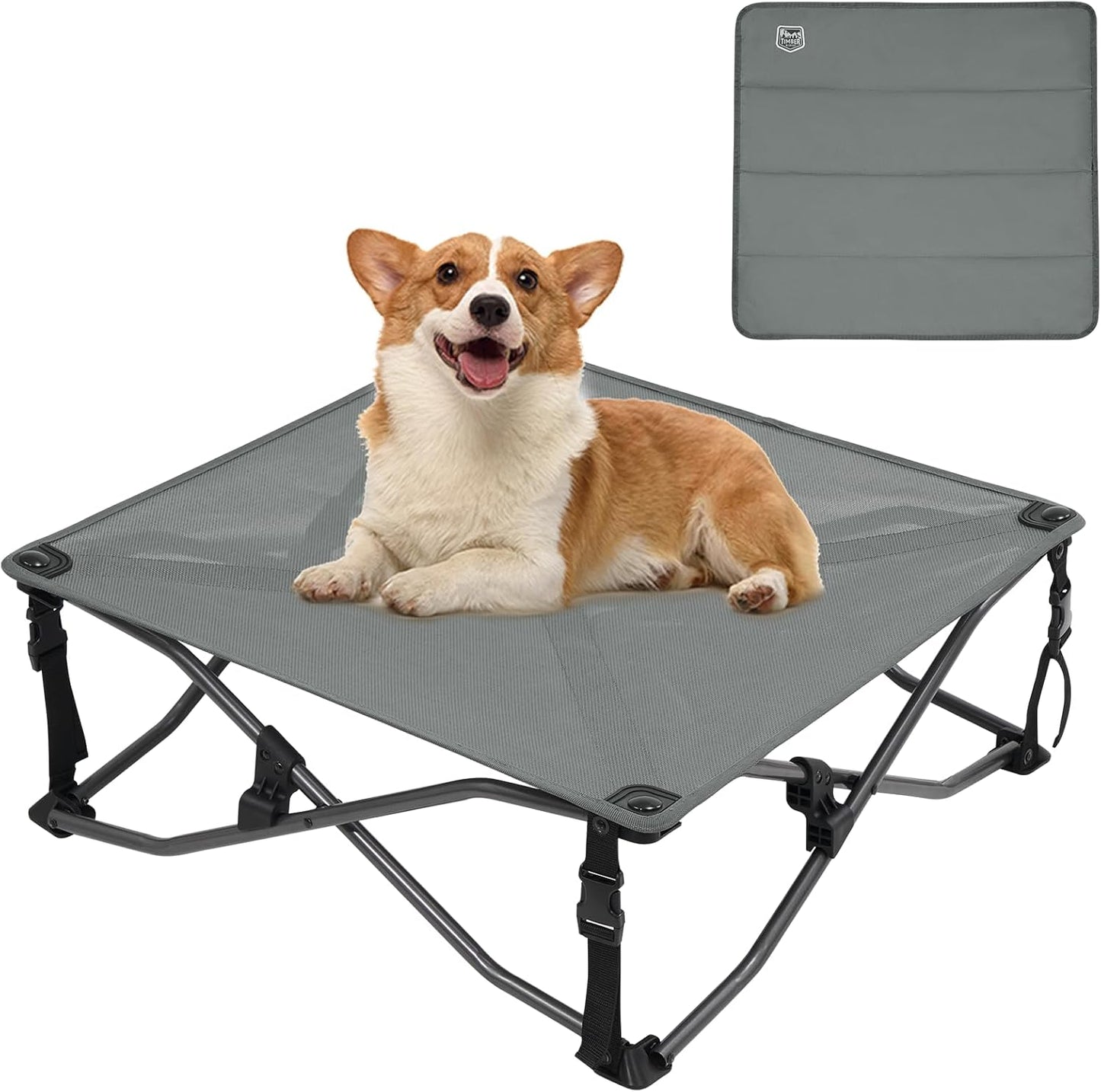 Elevated Dog Bed by Timber Ridge - Portable and Cooling Design