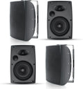 Waterproof 800W Outdoor Wall Speakers - Perfect for Patio