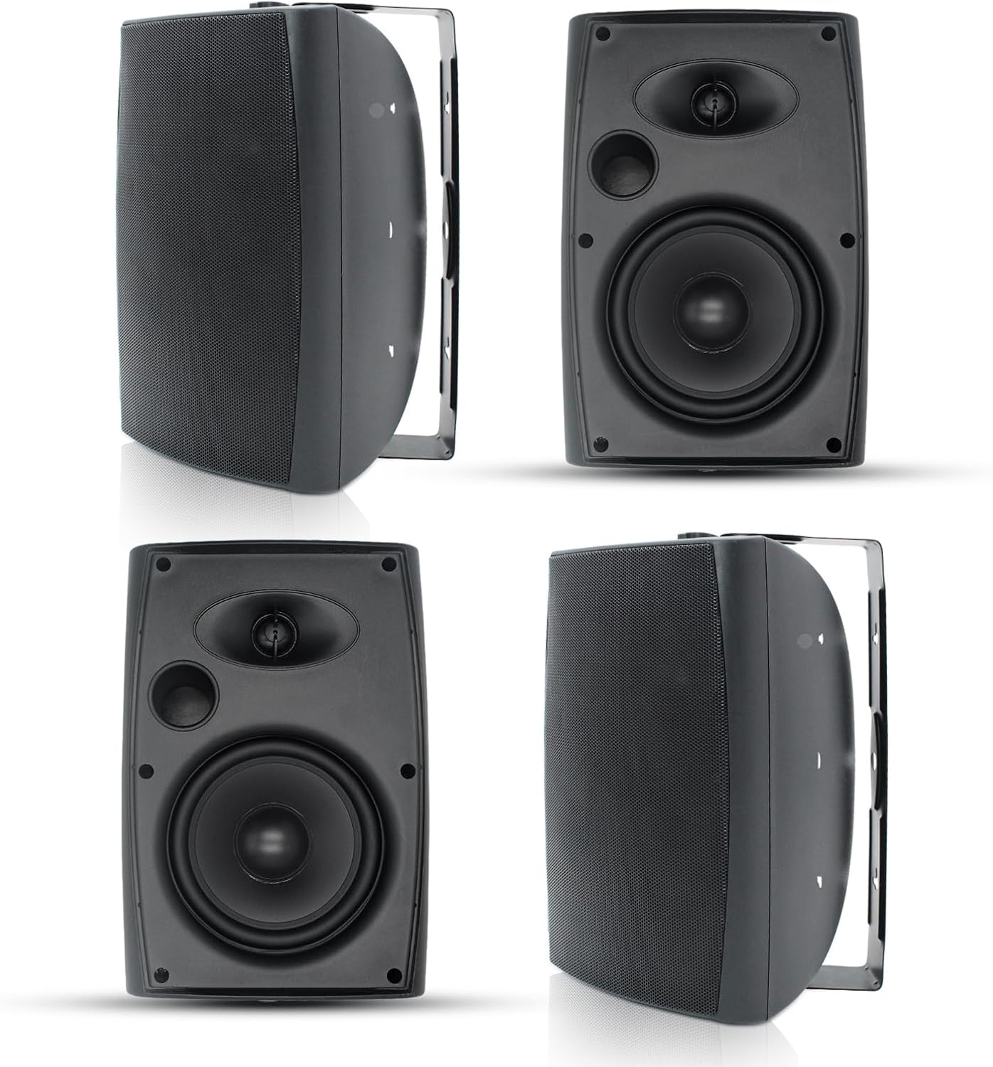 Waterproof 800W Outdoor Wall Speakers - Perfect for Patio
