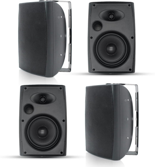 Waterproof 800W Outdoor Wall Speakers - Perfect for Patio
