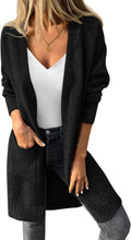 Women's Oversized Cardigan Sweaters - Chunky Long Open Front Coat