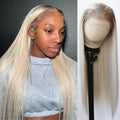 Dirty Blonde Lace Front Wig Long Straight Ombre - Natural Look