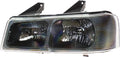 TRQ Left Headlight Assembly Drivers Side Compatible with Chevrolet GMC