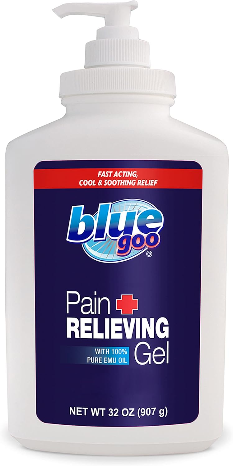 Blue Goo Pain Relieving Gel for Fast-Acting Cooling Relief