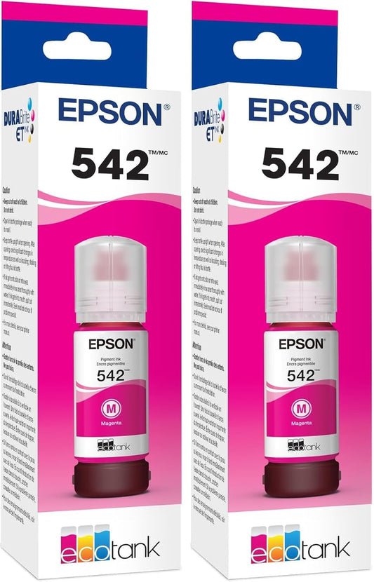 Epson T542 EcoTank Ink Ultra-high Capacity Magenta Bottles