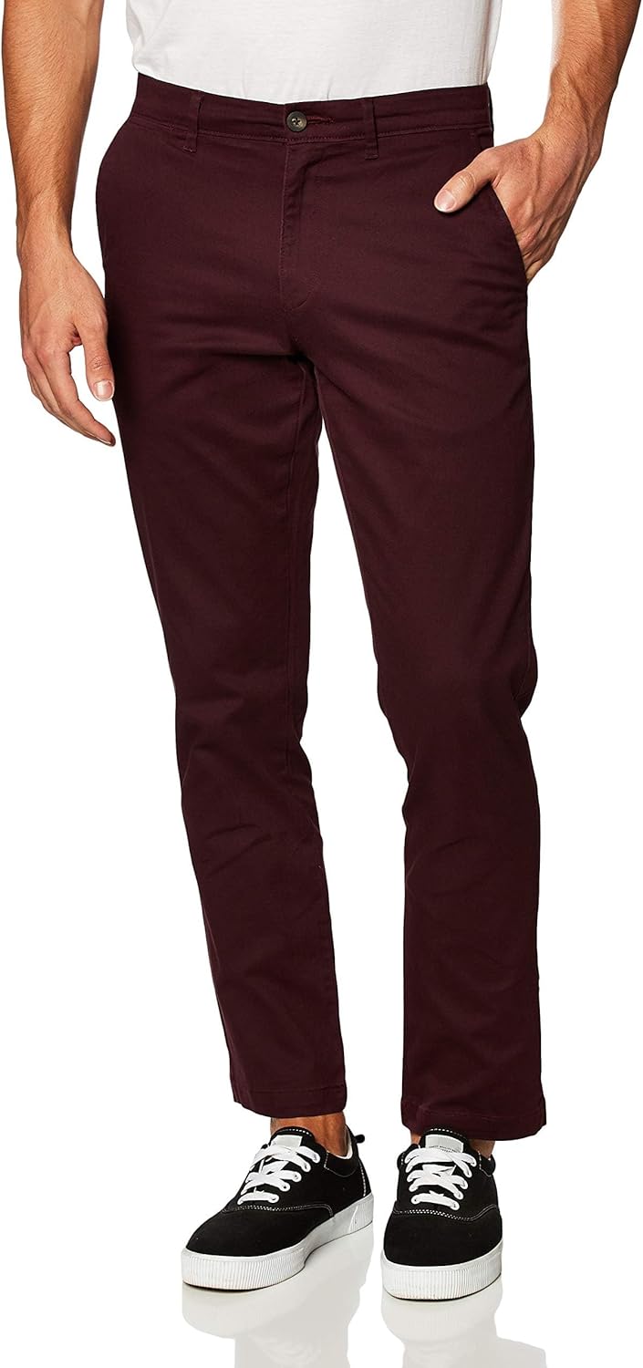 Classic-Fit Casual Stretch Chino Pant for Everyday Comfort