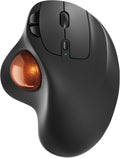 Nulea M501 Trackball Mouse Rechargeable - Ergonomic Thumb Control