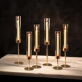 NUPTIO Hurricane Candle Holder Set for Elegant Home Decor