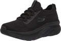 Women's D'lux Walker SR Ozema Slip-on Sneakers - Black Knit Comfort