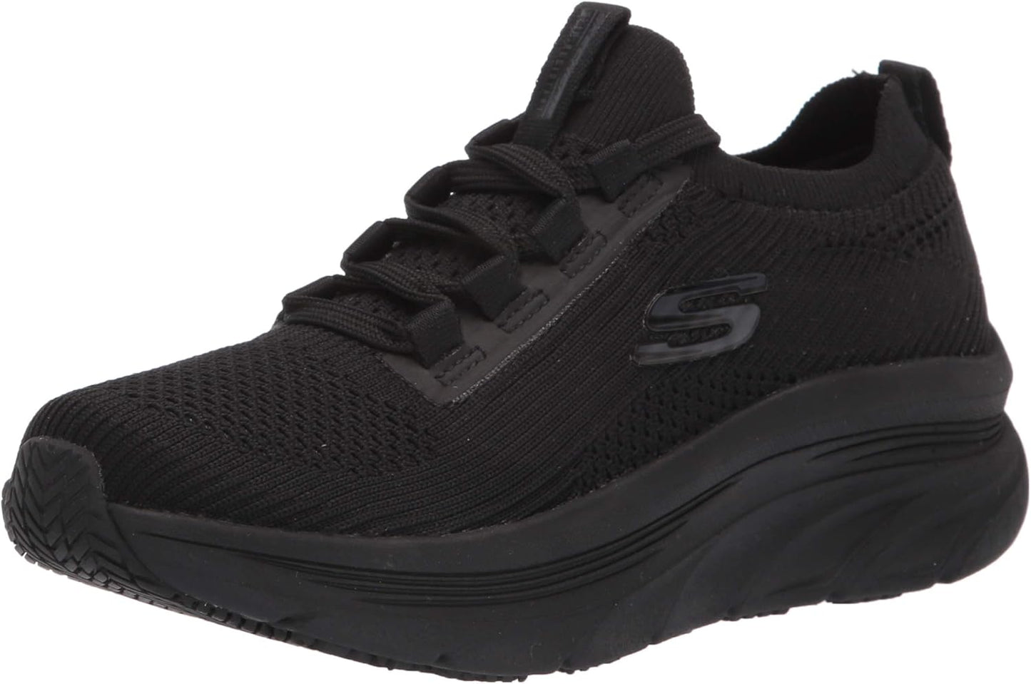 Skechers Womens Work Relaxed Fit D'lux Walker Slip-on Sneakers
