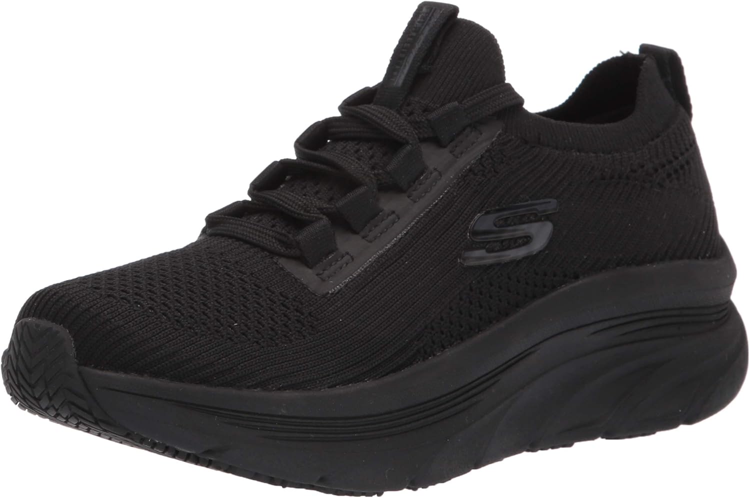 Skechers Womens Work Relaxed Fit D'lux Walker Slip-on Sneakers