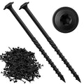 200 Pcs Lag Screws #14 x 4 Inch Heavy Duty Construction Screws
