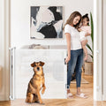 Retractable Baby Gate 55 in Wide Mesh Safety Gate - Indoor/Outdoor