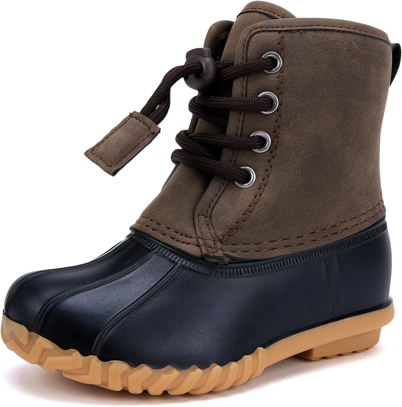 Toddler Winter Boots Waterproof Duck Snow Boots for Cold Weather