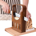 Foldable Bread Slicer - Perfect Homemade Loaves!