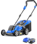 Wild Badger Power 40V 18 Cordless Lawn Mower - Light, Powerful Cut