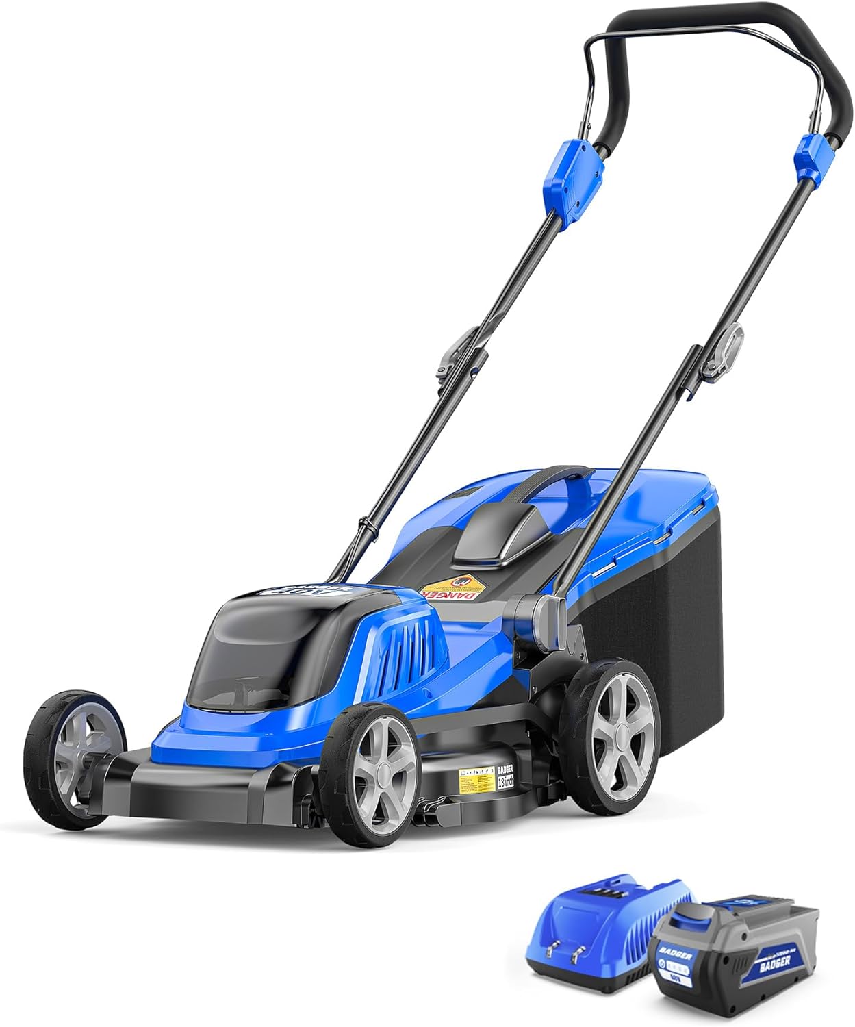 40V Brushless Cordless Lawn Mower for Small-to-Medium Yards