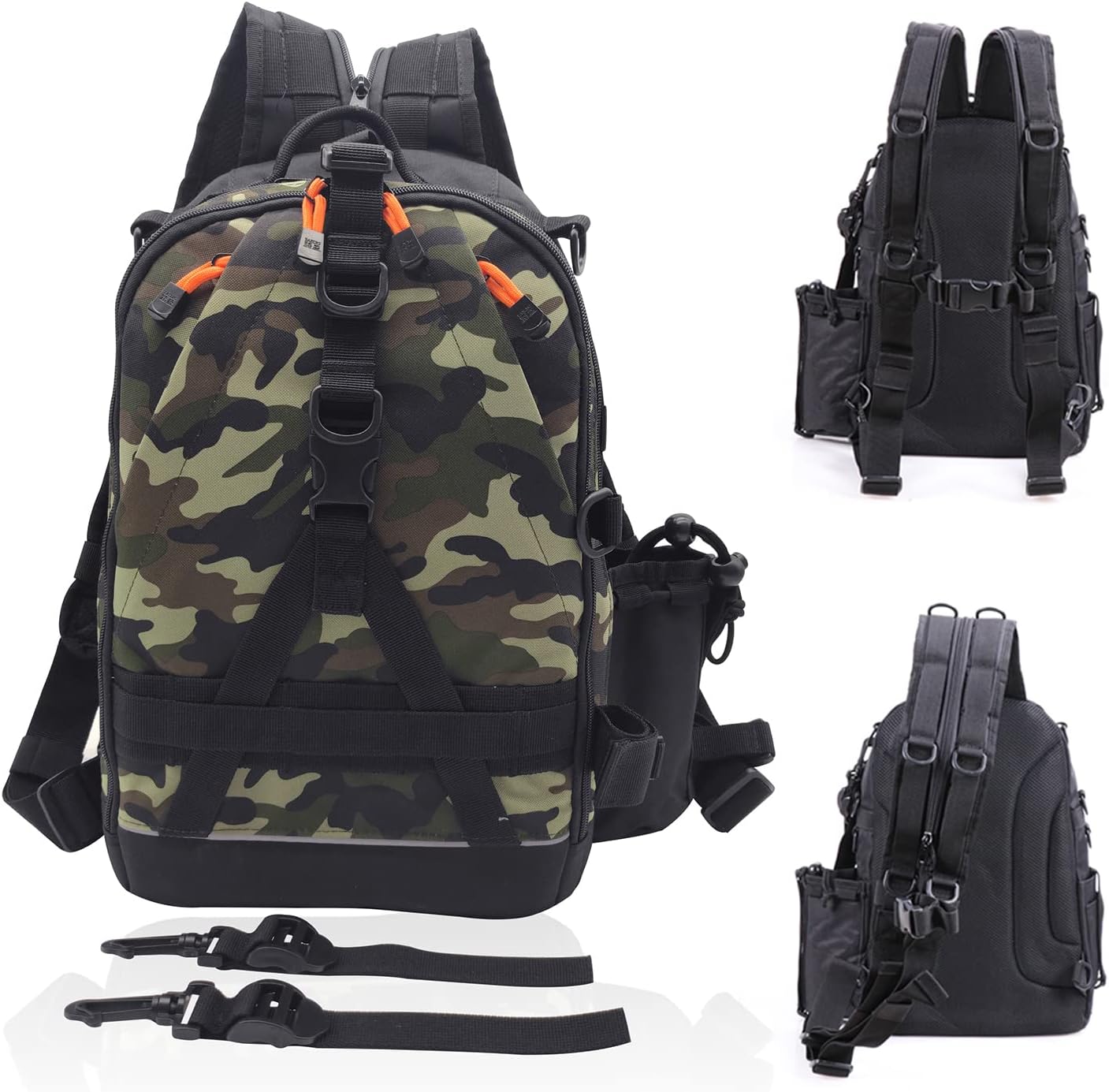 Convertible Fishing Backpack - Organize Gear Easily