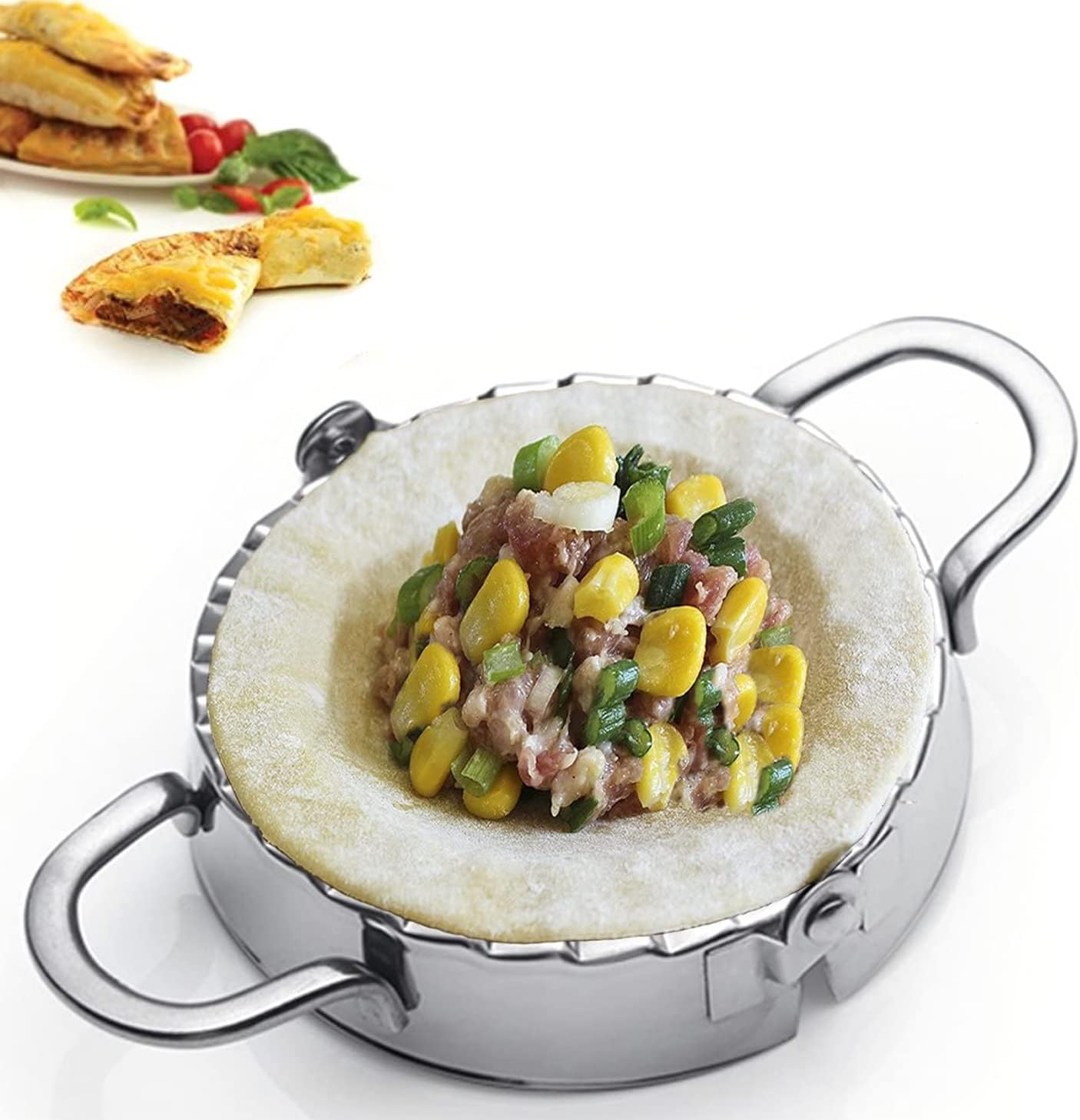 XL Stainless Steel Dumpling Maker by KAYCROWN