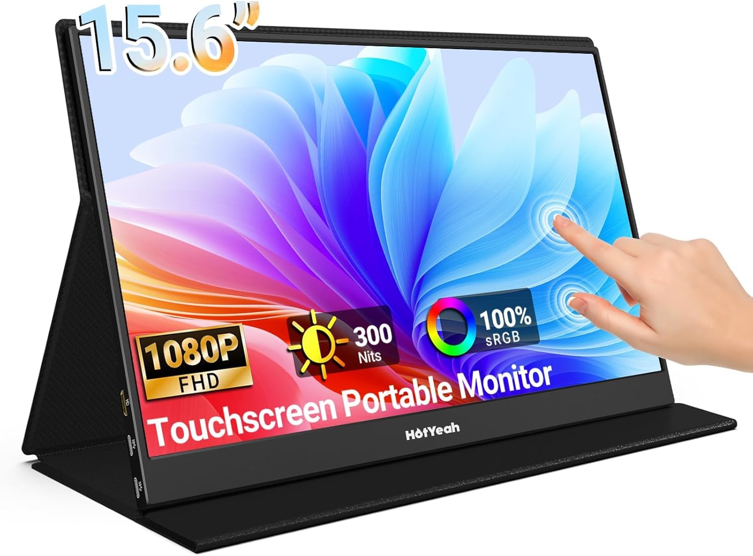 Portable Touch Monitor - Boost Productivity On-the-Go!