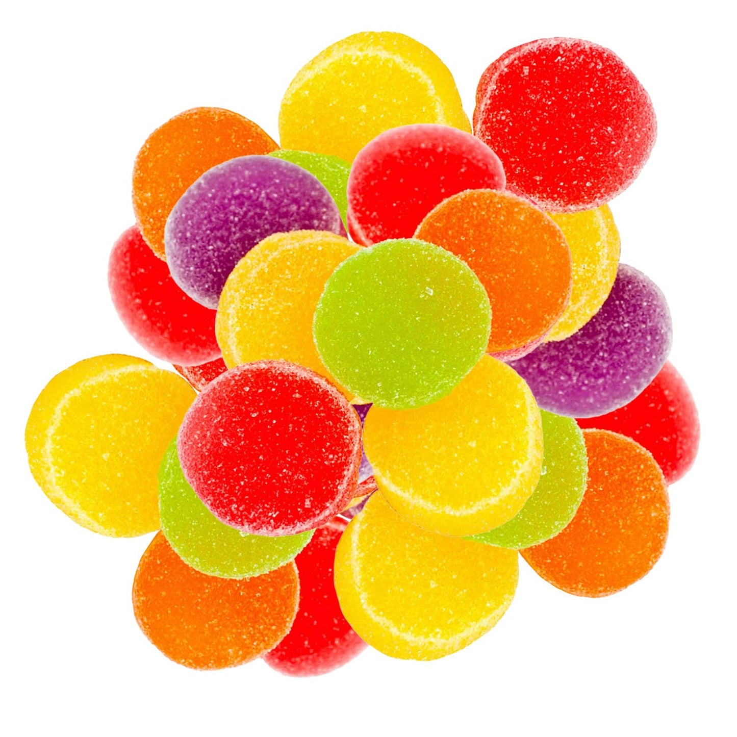 Sunkist Fruit Gems 3 LB Bag: Delicious Vegan Candies in Bulk