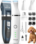 Dog Clippers and Paw Trimmer Kit 2 in 1 - Quiet Rechargeable Grooming