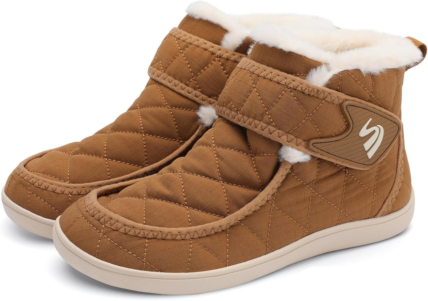 Spesoul Winter Boots for Women Waterproof Snow Booties Comfort