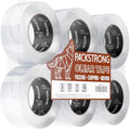 Packstrong Industrial Grade Clear Packing Tape 6 Rolls - Extra Strong