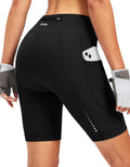 Bikewa Women's 4D Padded Bike Shorts - Comfortable MidDistance Ride