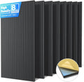 Large Acoustic Panels Sound Absorbing 8 Pack - High NRC Noise Control