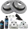 Rear Brake Pad & Rotor Kit for 2002-2018 Ram Trucks - With Calipers