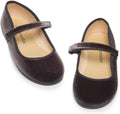 Mary Jane Shoes for Girls - Classic Comfortable Velvet Flats