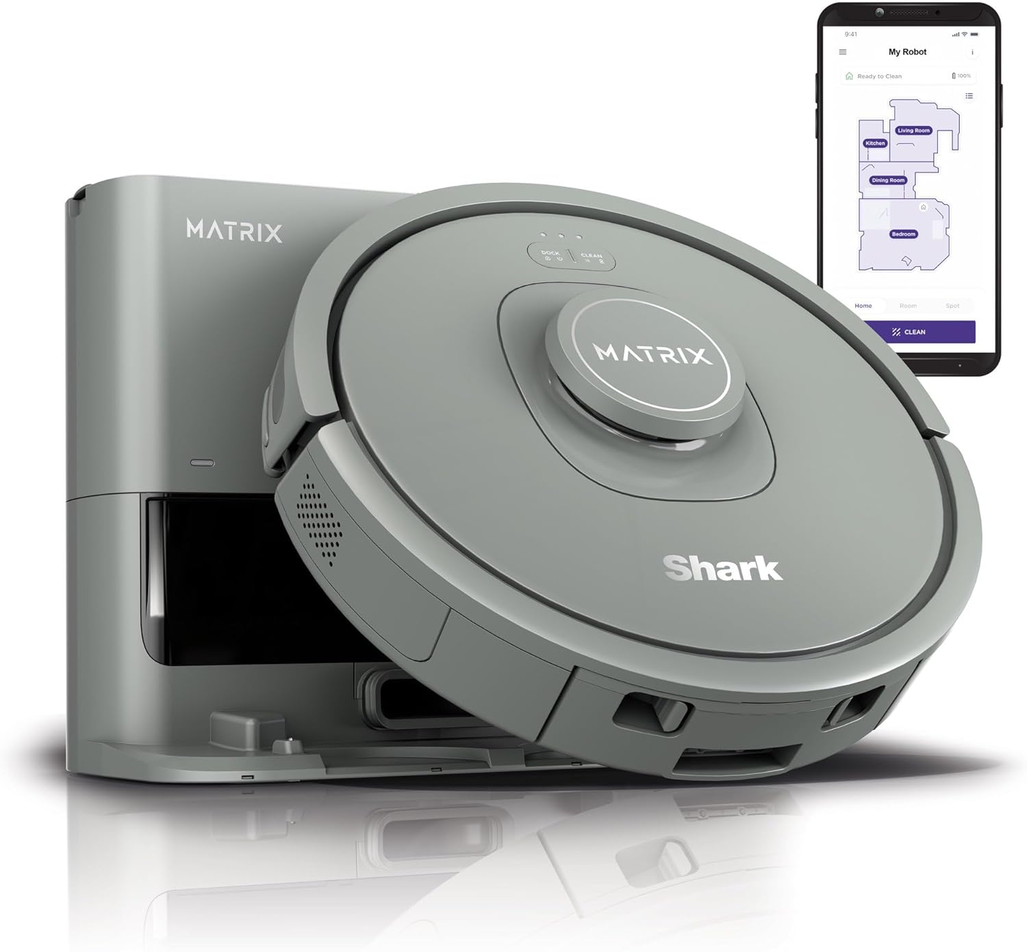 Shark RV2300S Matrix Self-Empty Robot Vacuum for Pet Hair