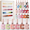 28-Piece Gel Nail Polish Set for Gorgeous Nail Art Designs