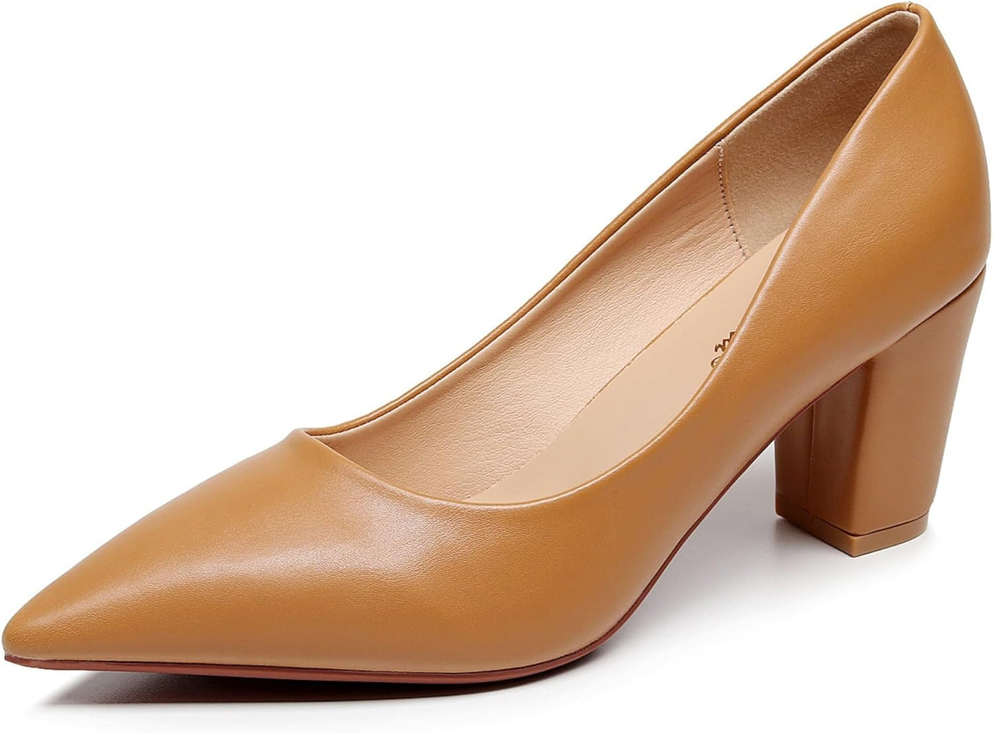 VenusCelia Women's Lewin Pump Chunky Heel Shoe for Every Occasion