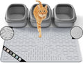OHMO Cat Litter Mat XXL Trapping Mat for Clean Floors and Paws