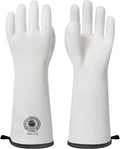 Silicone Oven Gloves 15ft Extra Long with Fingers - Waterproof Heat