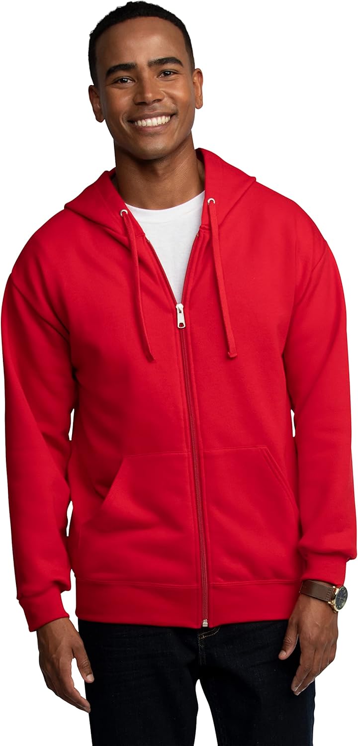 Cozy Comfort: Fruit of the Loom Fleece Hoodie