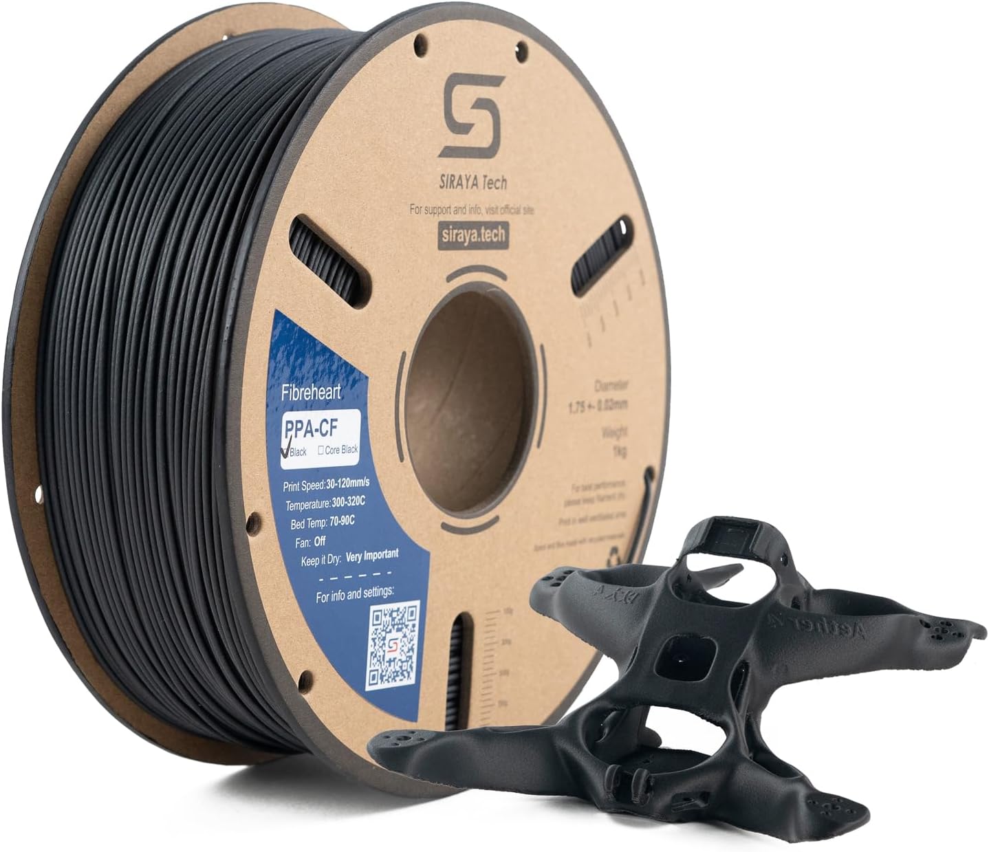 Fibreheart PPA-CF 3D Printing Filament for Superior Strength