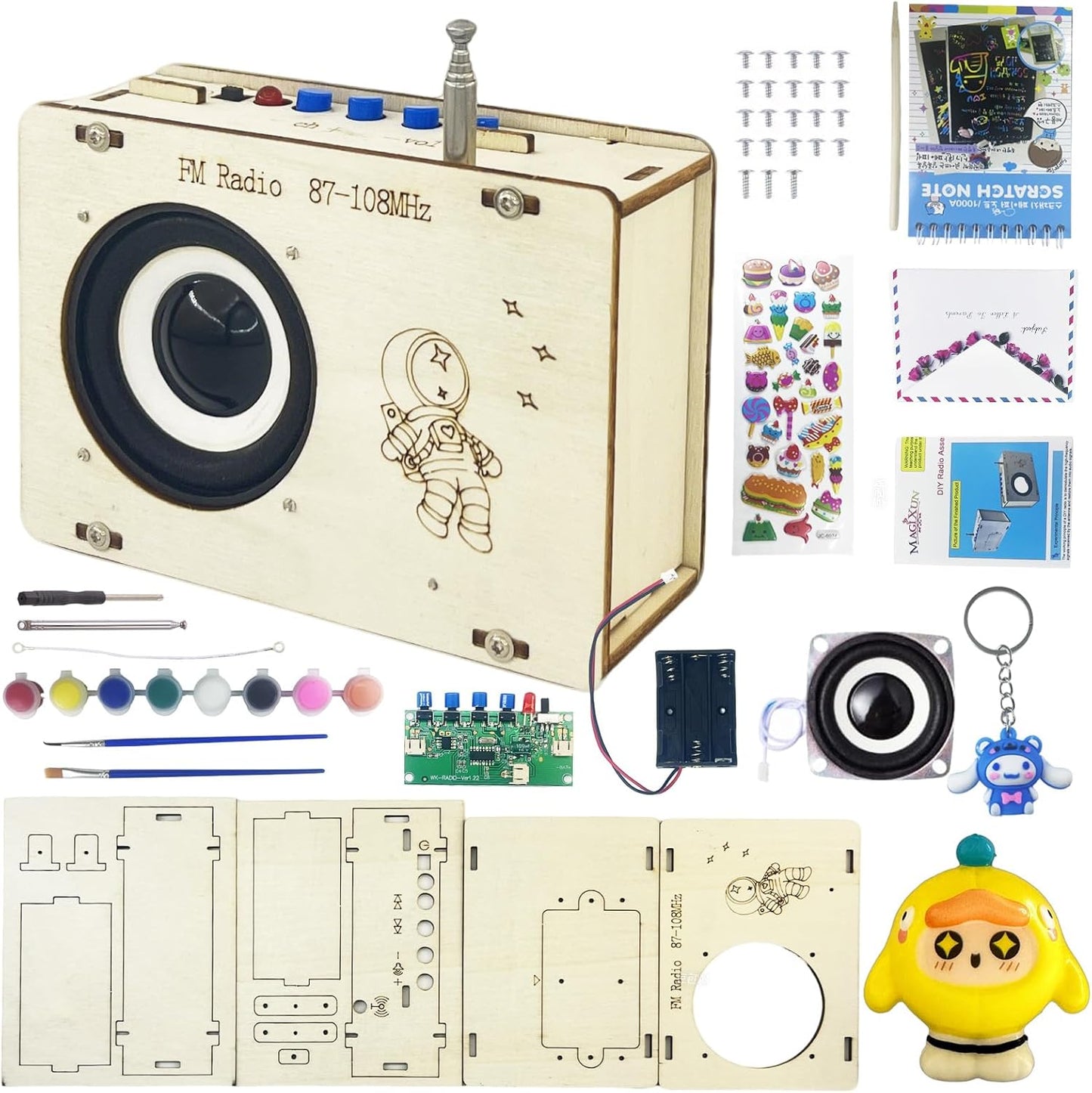 DIY Radio Kit for Ages 8-16 - Fun STEM Science Project
