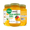 Sea Moss Gel Raw 24oz Wildrafted Gold - Clean, Flavorless Superfood