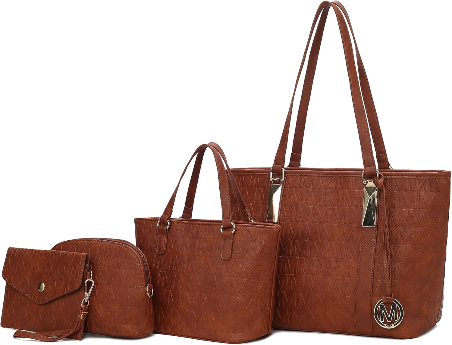 MKF Collection Arya M Signature 4 PCS Tote Set for Women