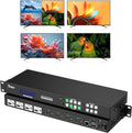 4K@30Hz HDMI Matrix Switch 4x4 - Video Wall, Multiviewer & App Control