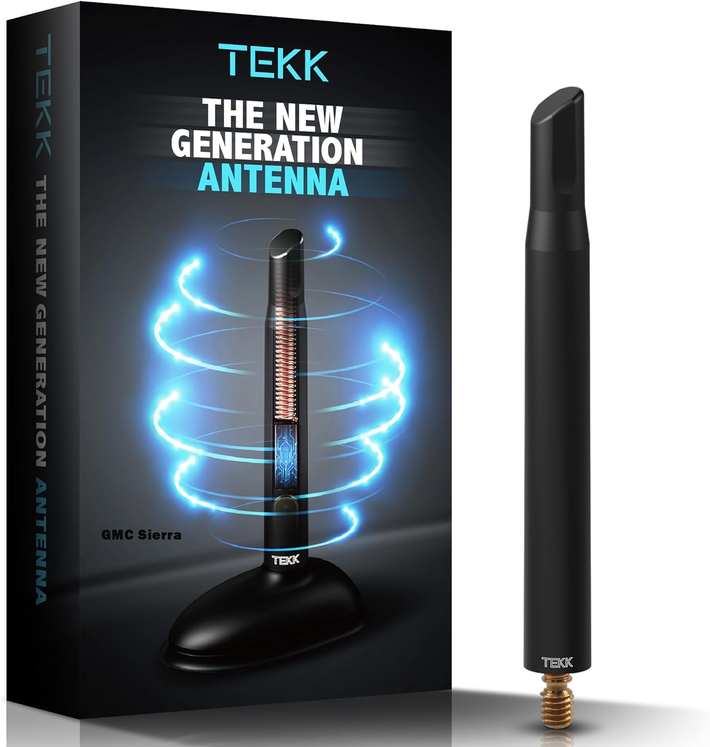 TEKK Short Antenna for 2007-2026 GMC Sierra 1500 - 4.8 in