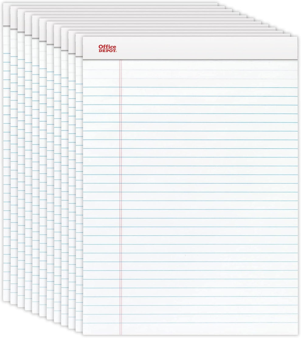 Office Depot Legal Ruled Writing Pads - 50 Sheets - Superior Quality ...