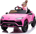Electric Car for Kids 12V Licensed Lamborghini Ride On Car - Safe