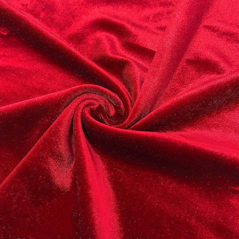 Stretch Velvet Fabric 58/60 in Wide for Elegant Projects
